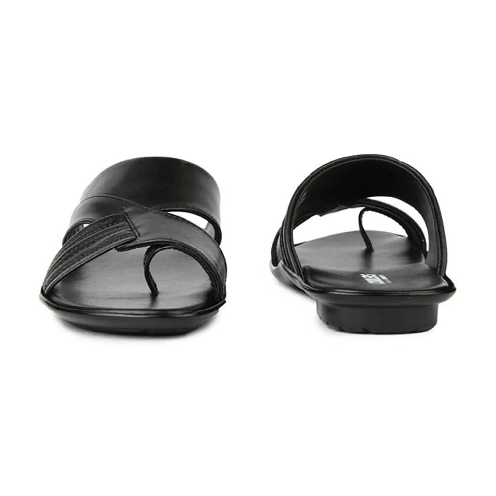 Liberty COOL99-81 Bequeme Schwarze Hausschuhe Für Herren