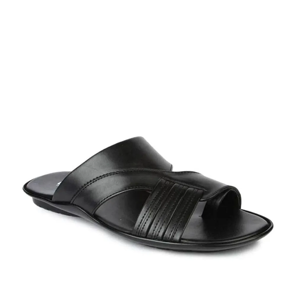 Liberty COOL99-81 Bequeme Schwarze Hausschuhe Für Herren