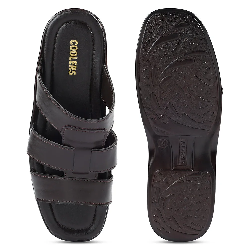 Liberty COOL99-628 Braune Bequeme Hausschuhe Für Herren