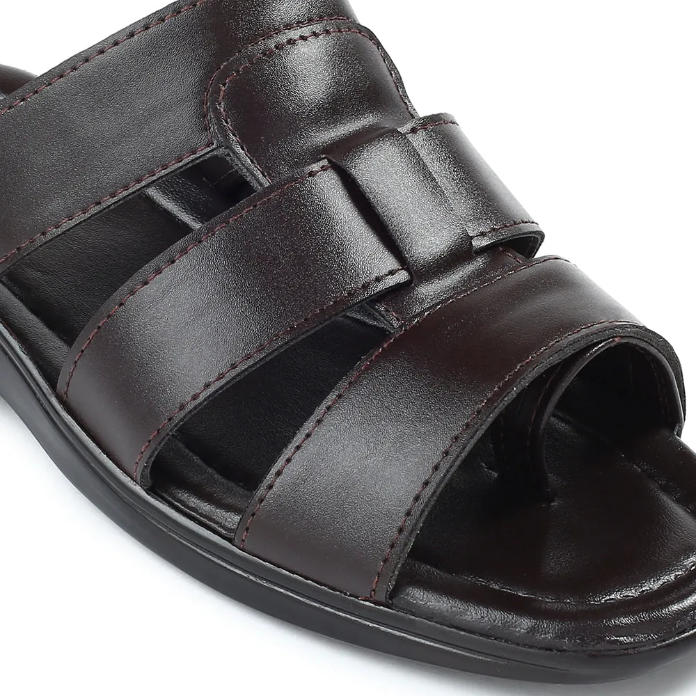 Liberty COOL99-628 Braune Bequeme Hausschuhe Für Herren