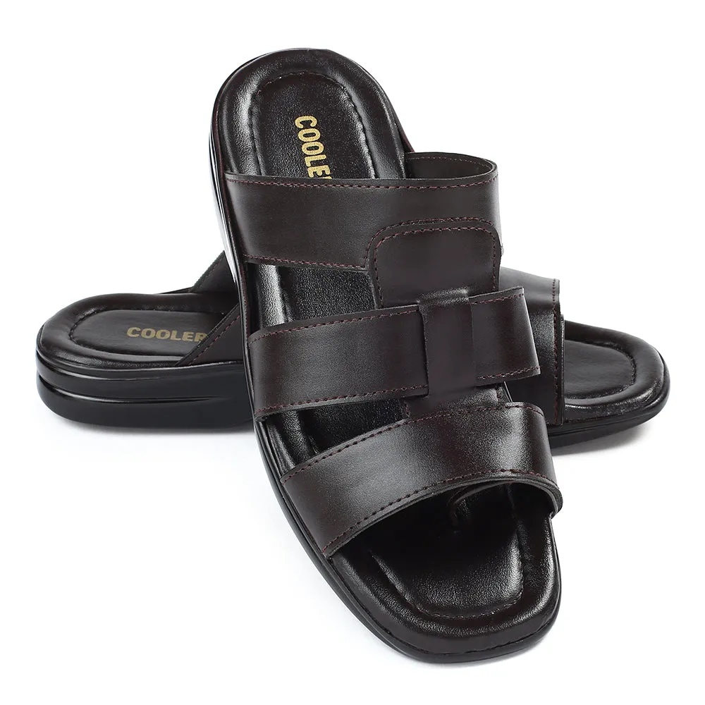 Liberty COOL99-628 Braune Bequeme Hausschuhe Für Herren