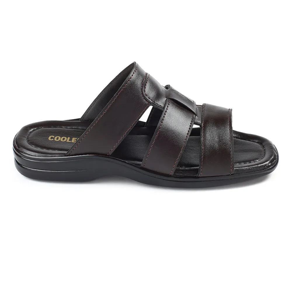 Liberty COOL99-628 Braune Bequeme Hausschuhe Für Herren