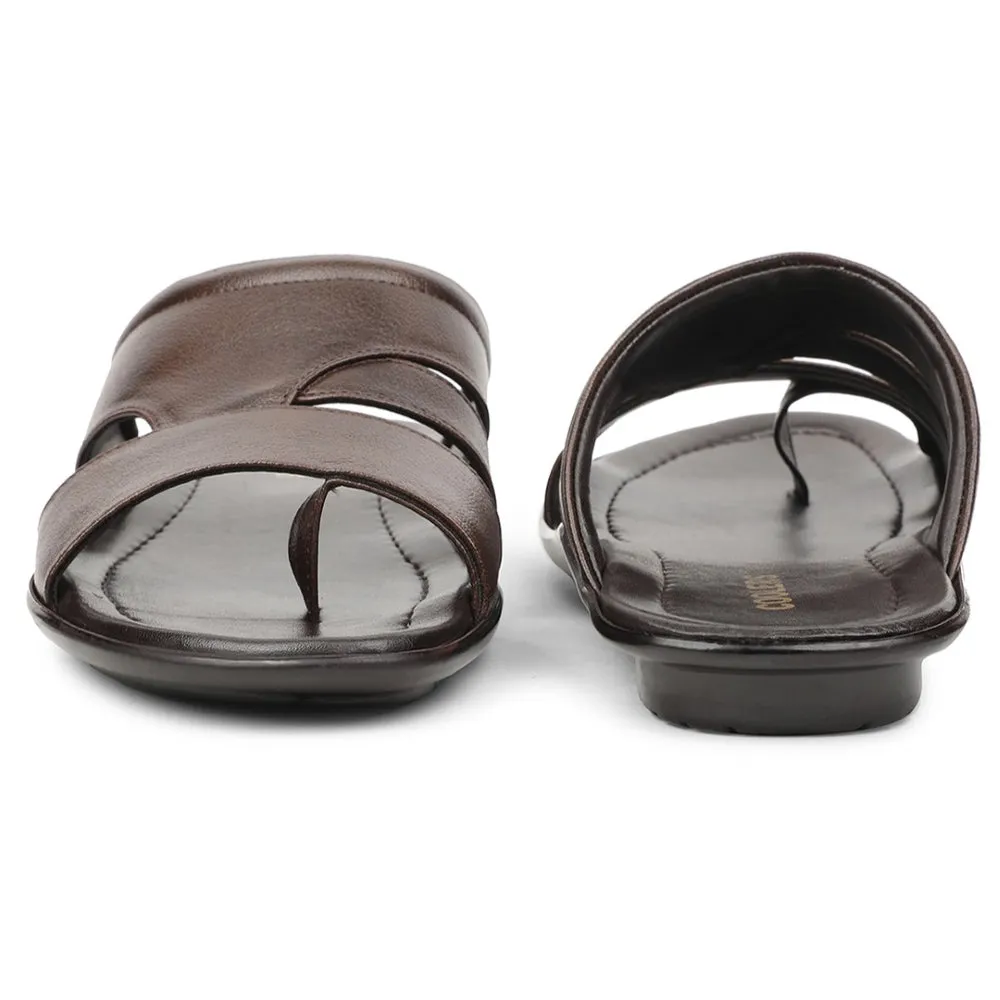 Liberty COOL99-704 Braune Bequeme Hausschuhe Für Herren