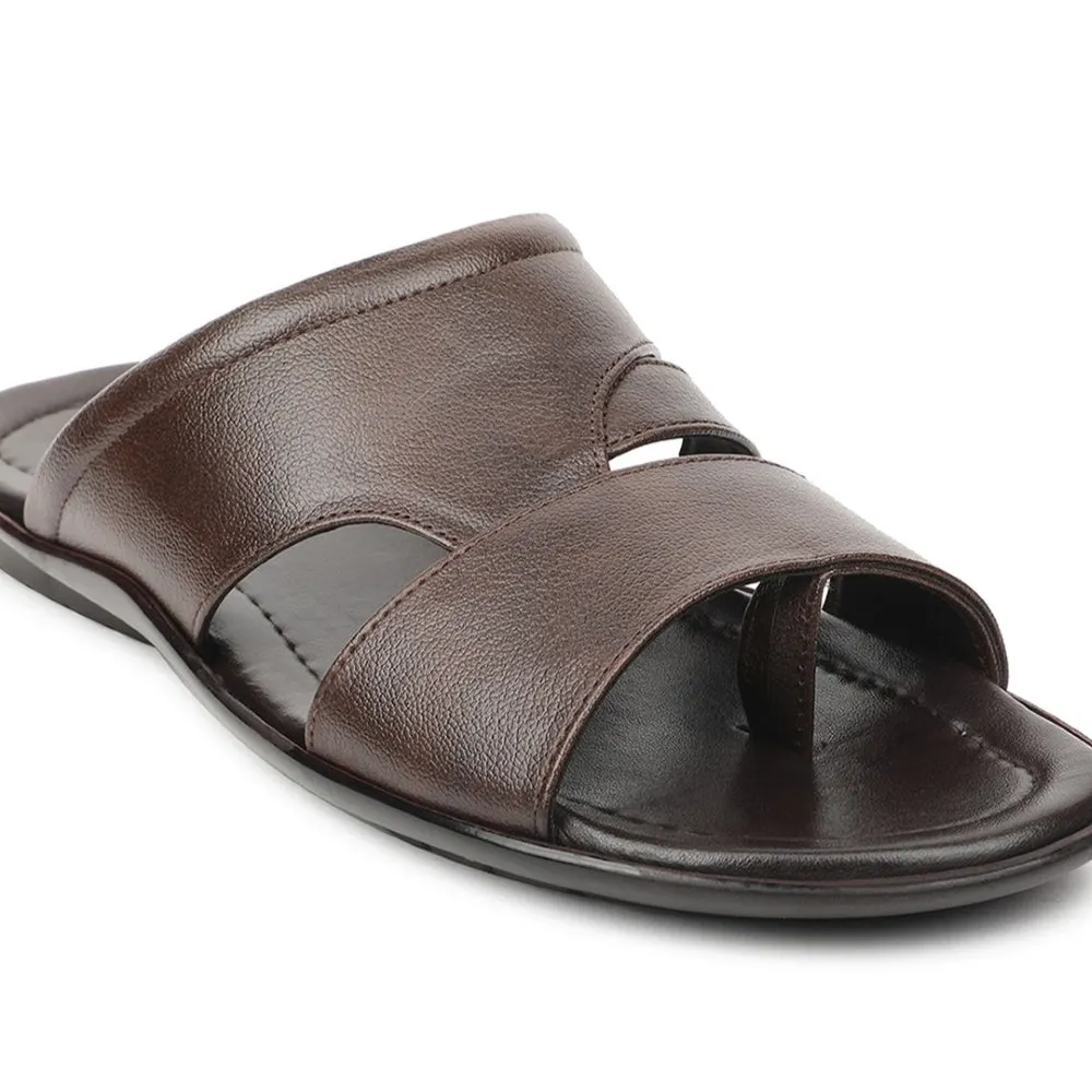Liberty COOL99-704 Braune Bequeme Hausschuhe Für Herren