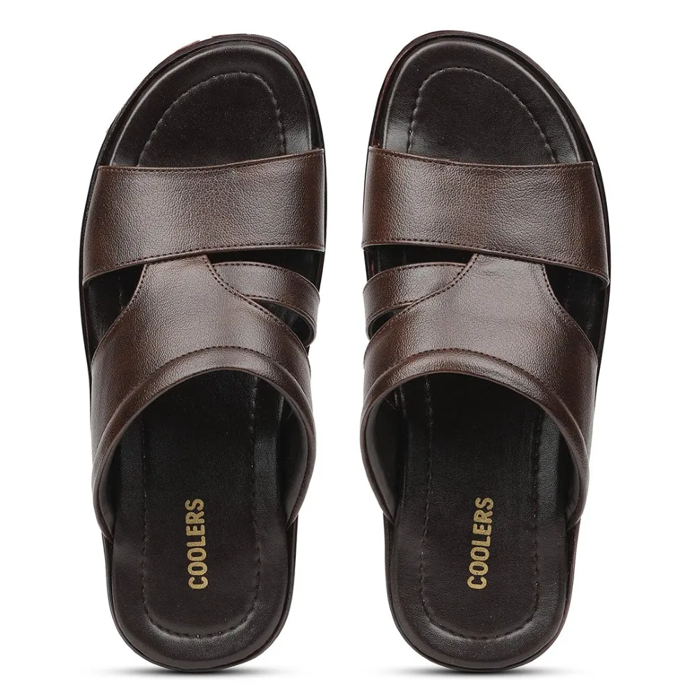 Liberty COOL99-704 Braune Bequeme Hausschuhe Für Herren