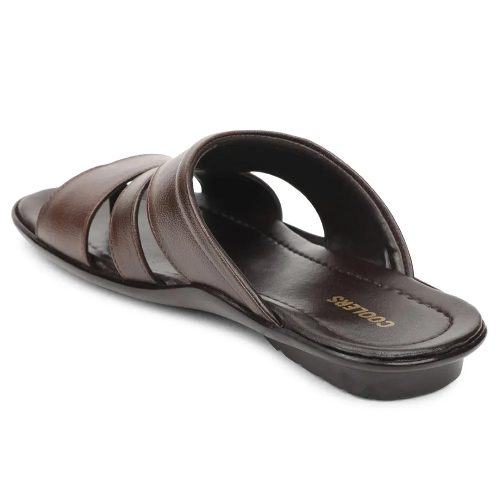 Liberty COOL99-704 Braune Bequeme Hausschuhe Für Herren