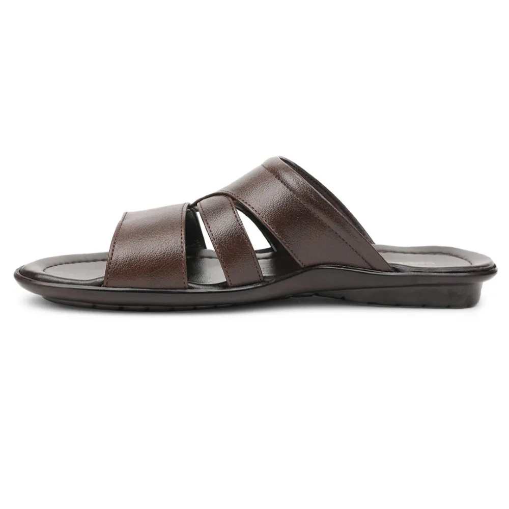 Liberty COOL99-704 Braune Bequeme Hausschuhe Für Herren