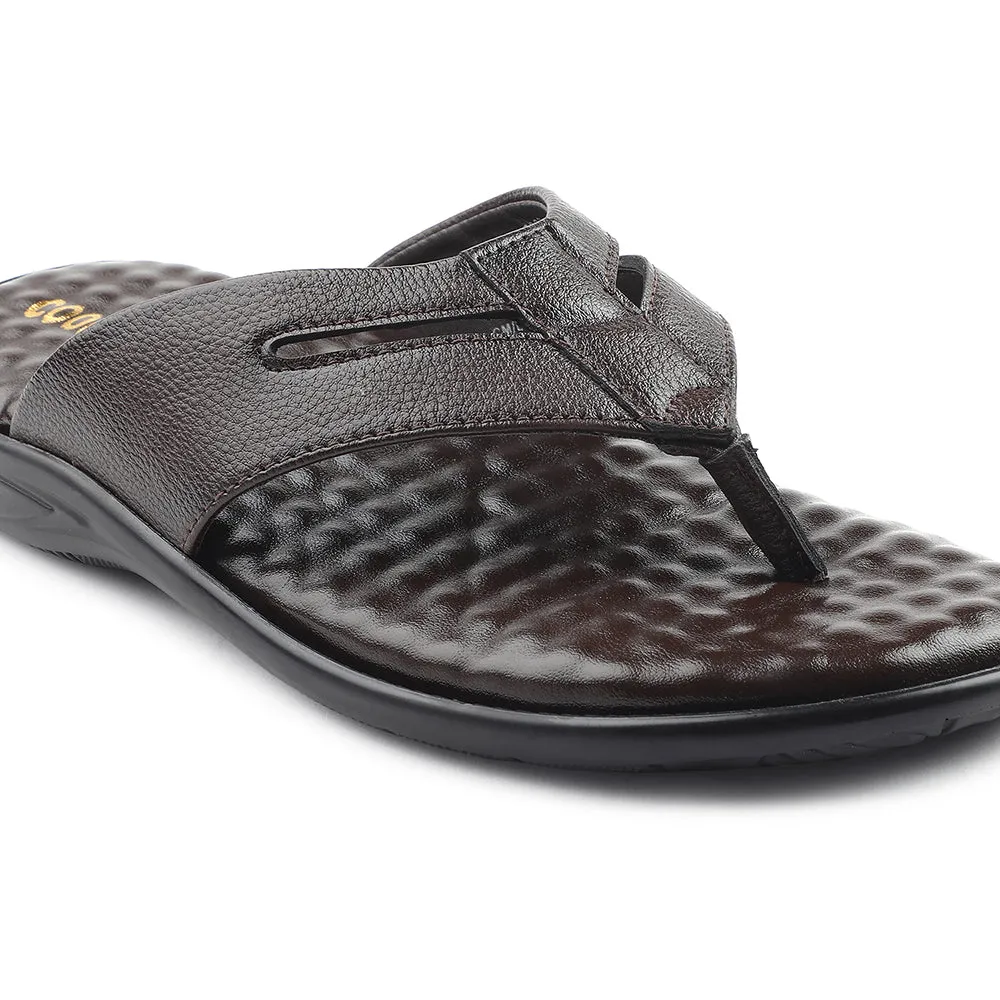 Liberty Coolers Braune Bequeme Hausschuhe Für Herren HML-2E