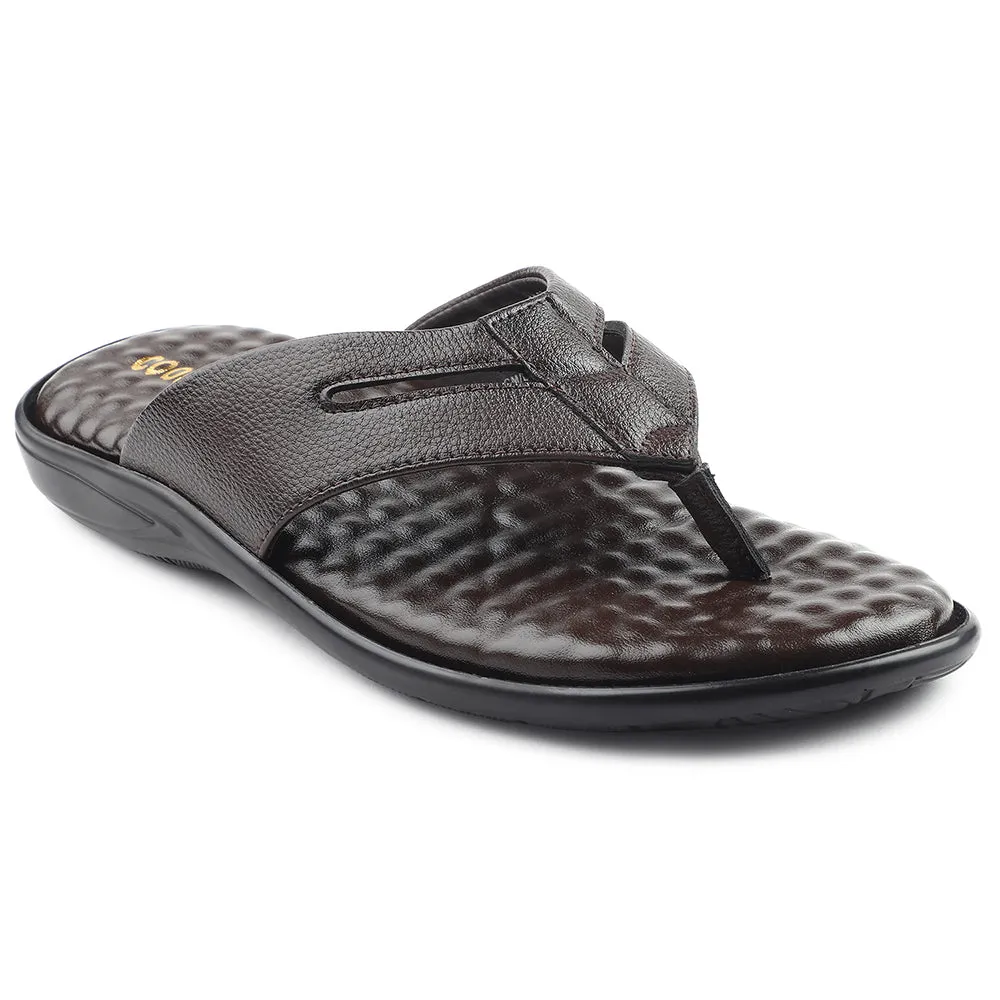 Liberty Coolers Braune Bequeme Hausschuhe Für Herren HML-2E