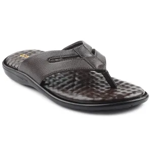 Liberty Coolers Braune Bequeme Hausschuhe Für Herren HML-2E