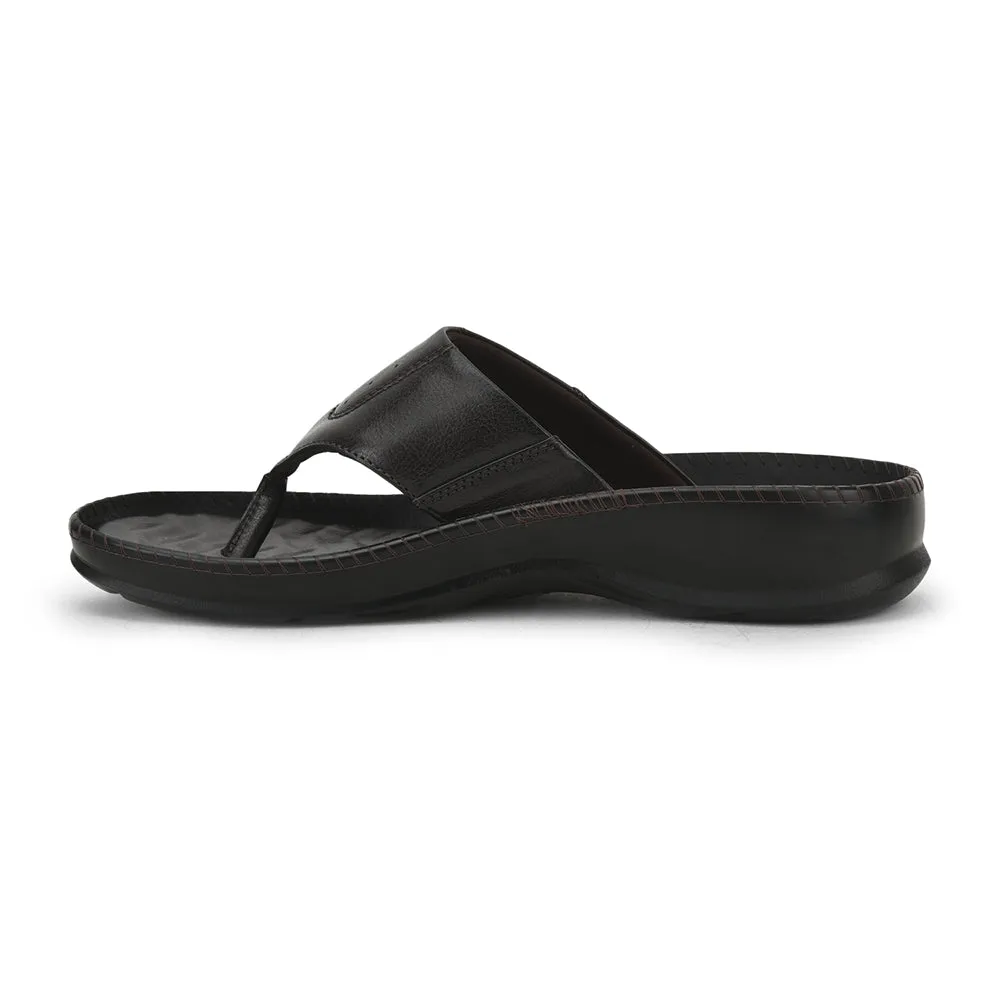 Coolers Braune Bequeme Hausschuhe Für Herren META-1 Von Liberty