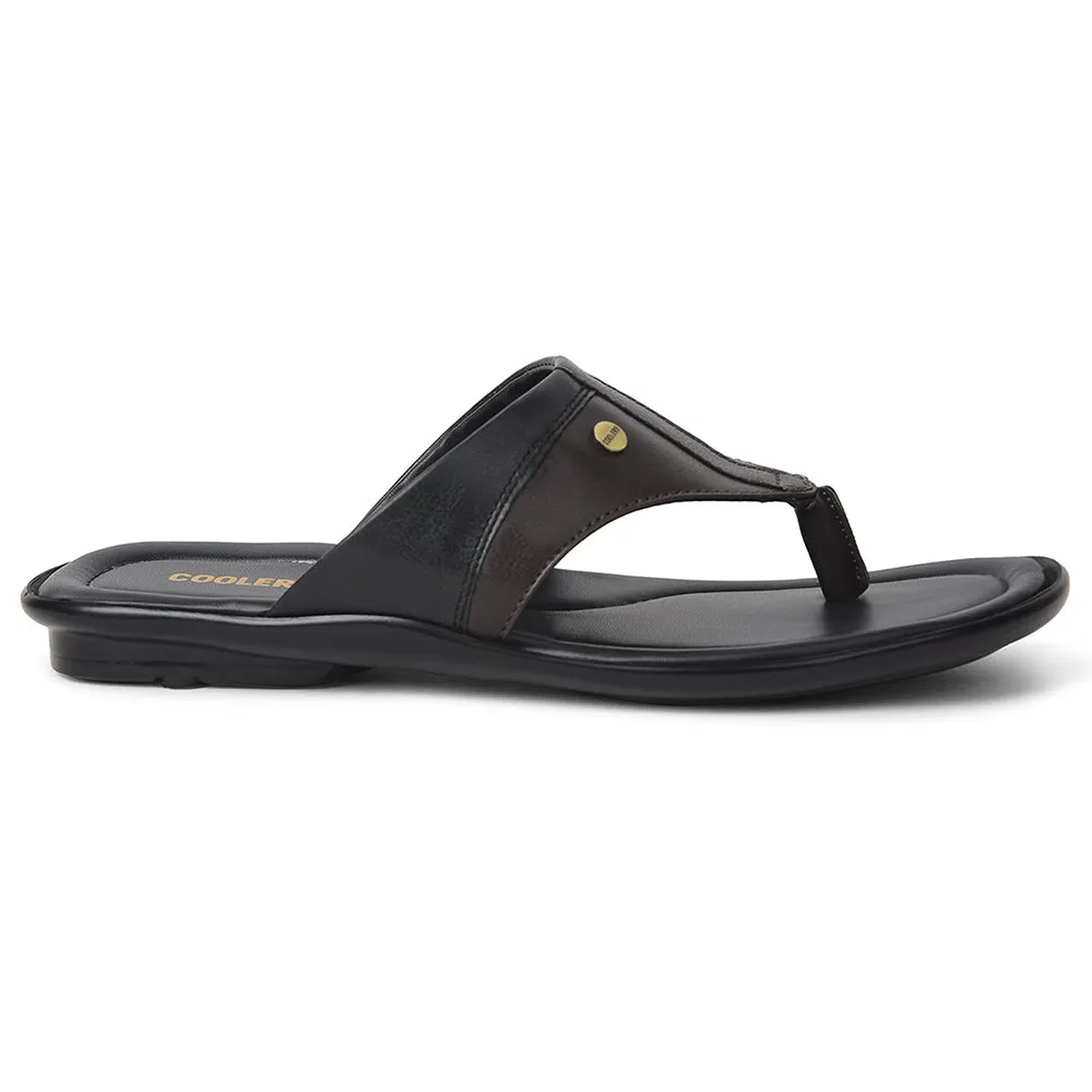 Liberty Coolers Braune Bequeme Hausschuhe Für Herren SENTOS-5