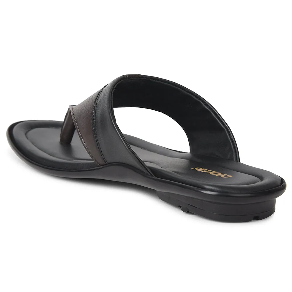 Liberty Coolers Braune Bequeme Hausschuhe Für Herren SENTOS-5