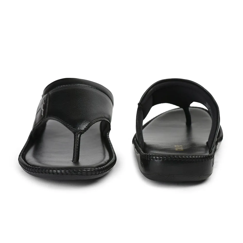 Coolers By Liberty Herren VCL-26 Schwarze Freizeitslipper