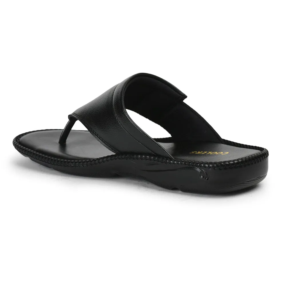 Coolers By Liberty Herren VCL-26 Schwarze Freizeitslipper