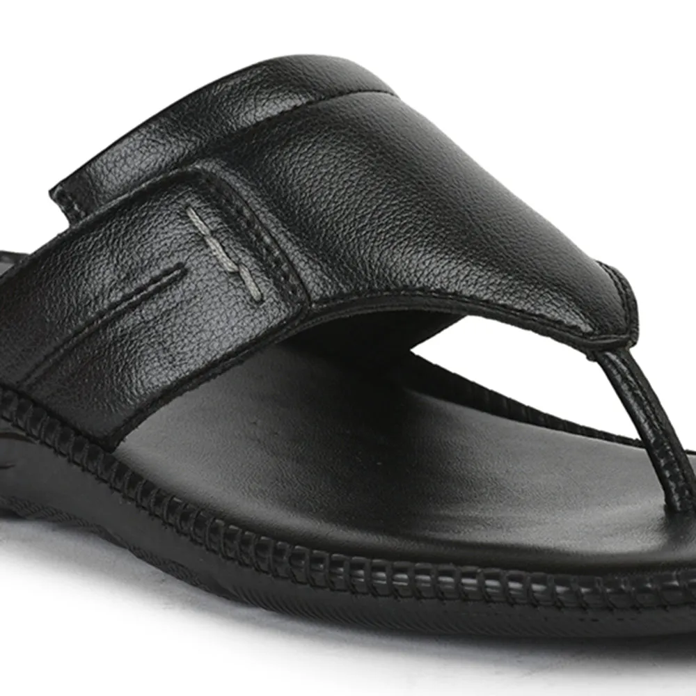 Coolers By Liberty Herren VCL-26 Schwarze Freizeitslipper