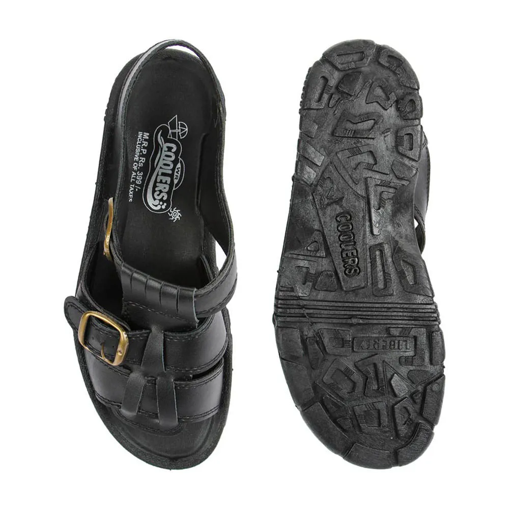 SEMSON-N Bequeme Sandalen für Herren in Schwarz von Liberty