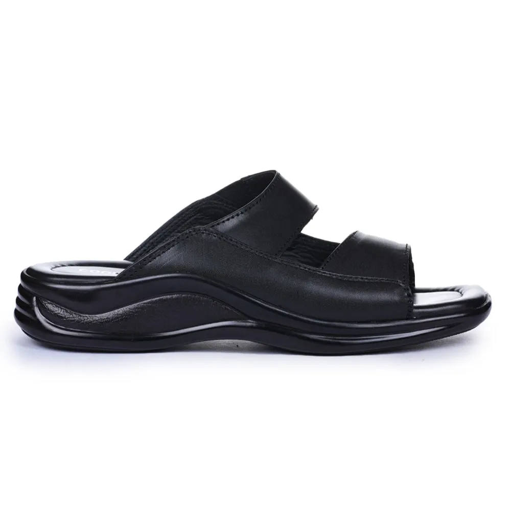 Bequeme Schwarze Hausschuhe Für Herren 2013-10 Von Liberty