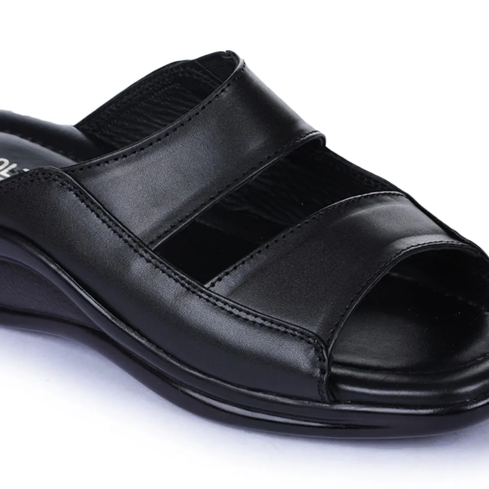 Bequeme Schwarze Hausschuhe Für Herren 2013-10 Von Liberty
