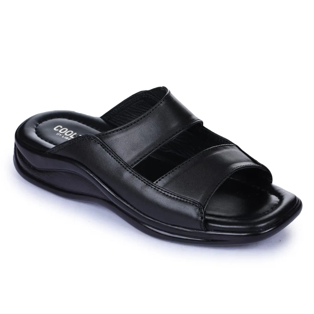 Bequeme Schwarze Hausschuhe Für Herren 2013-10 Von Liberty