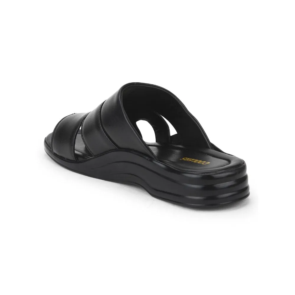Liberty Coolers Bequeme Hausschuhe Für Herren 7123-510 (Schwarz)