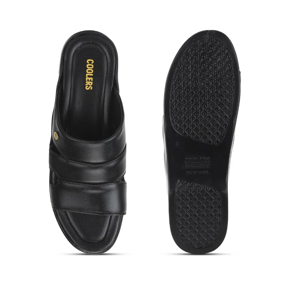 Liberty Coolers Bequeme Hausschuhe Für Herren 7123-510 (Schwarz)