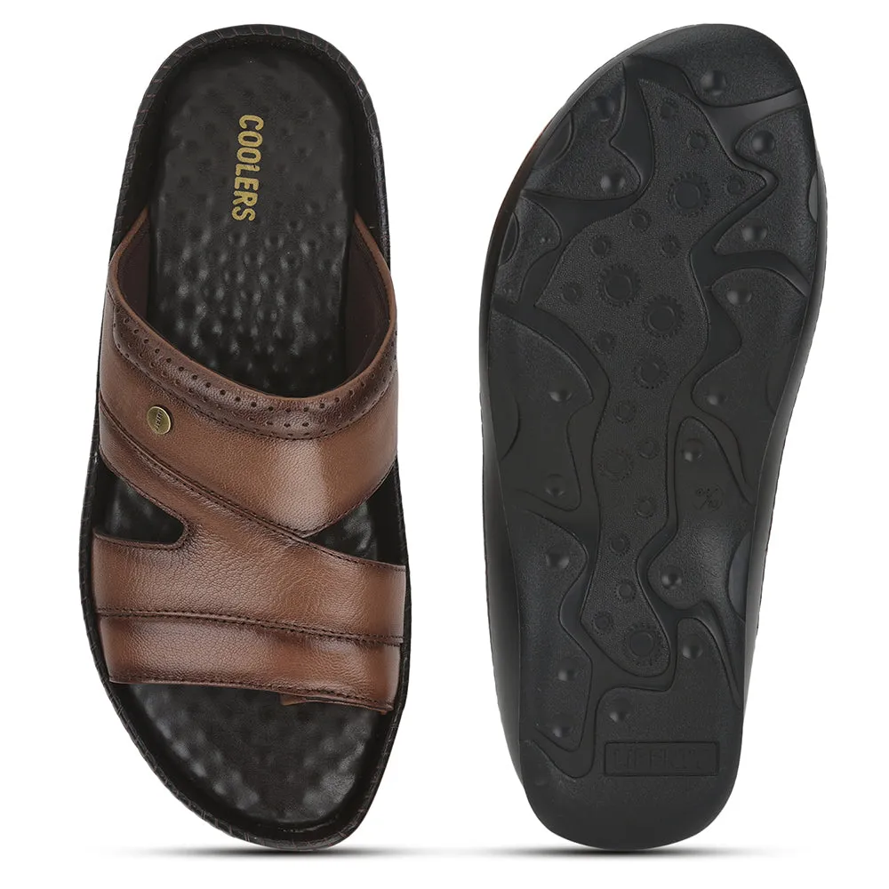 Liberty STEAMER-02 Bequeme Hausschuhe Für Herren In Beige