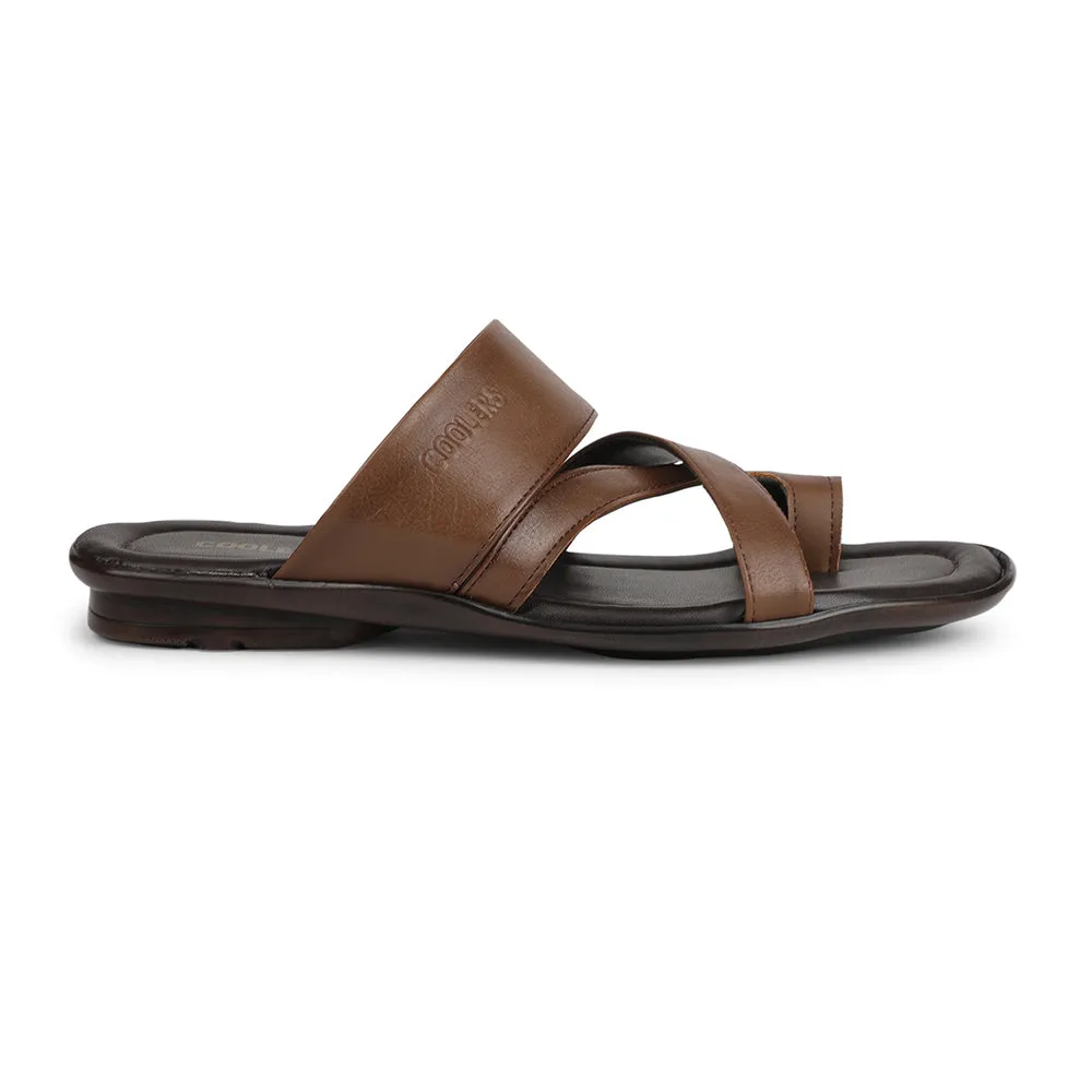 Liberty Coolers Tan Bequeme Hausschuhe Für Herren ORTIZ-36