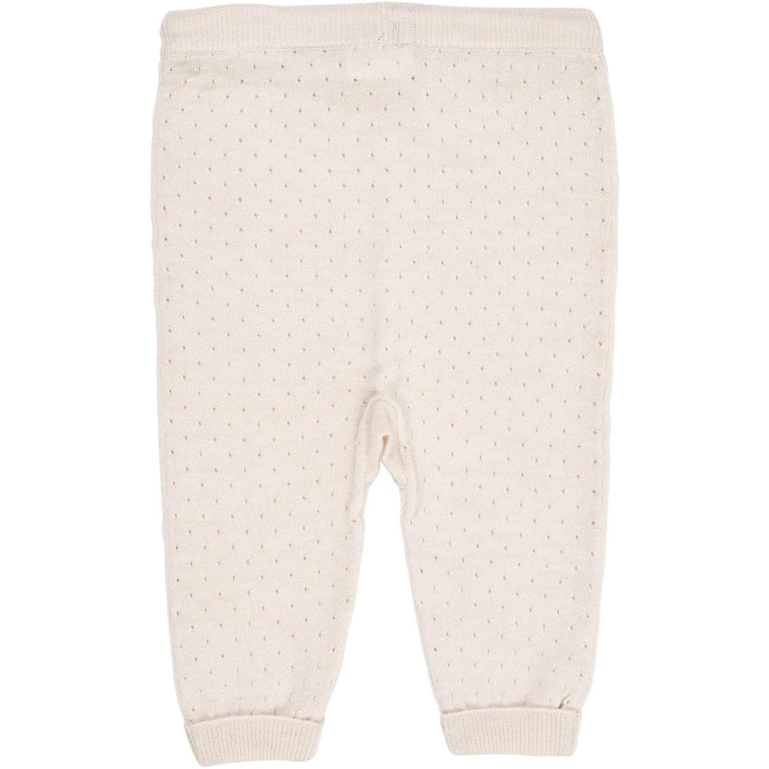 Kopenhagen Farben Creme Merino Hose W. Lochmuster Kopenhagen Farben