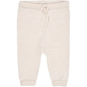 Kopenhagen Farben Creme Merino Hose W. Lochmuster Kopenhagen Farben