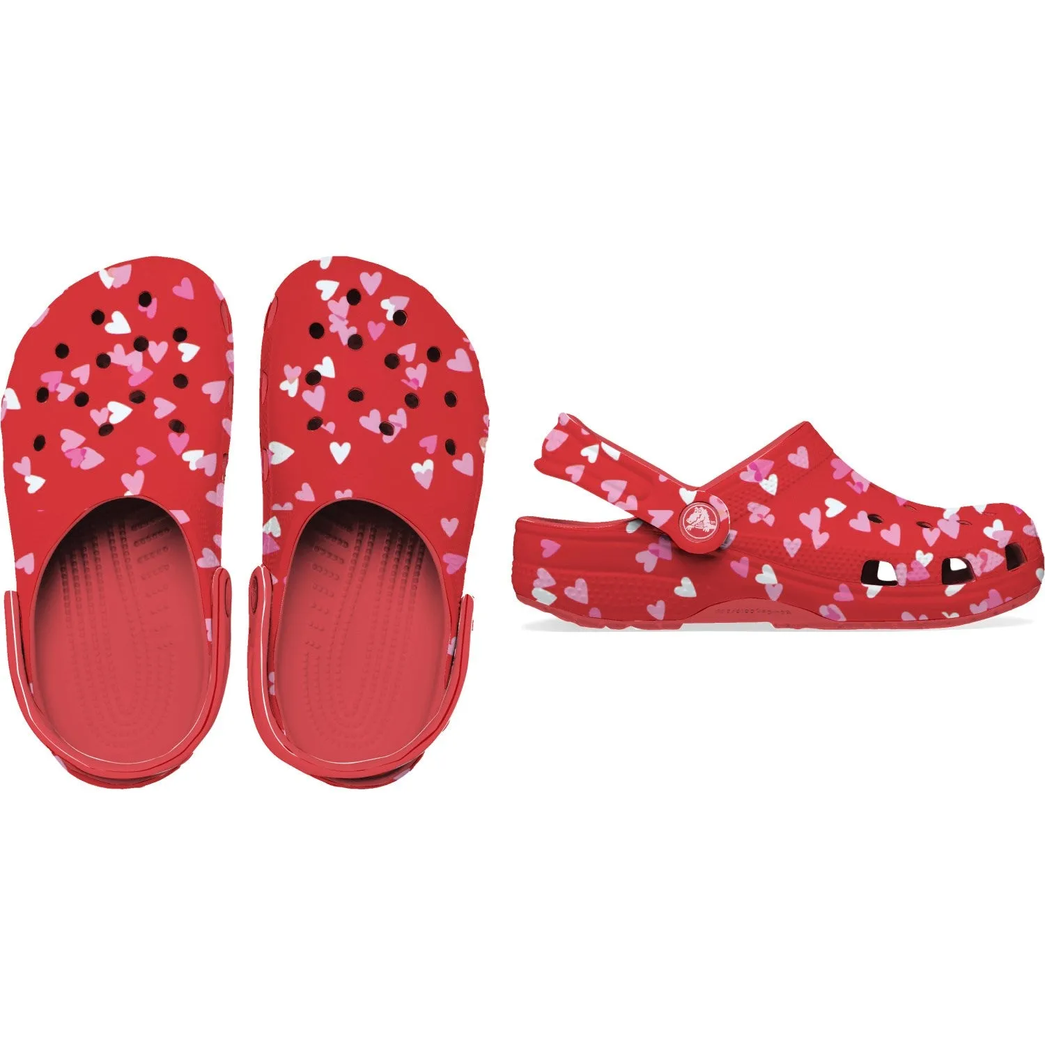Crocs Cherry Rot Klassische VDay Clogs Crocs