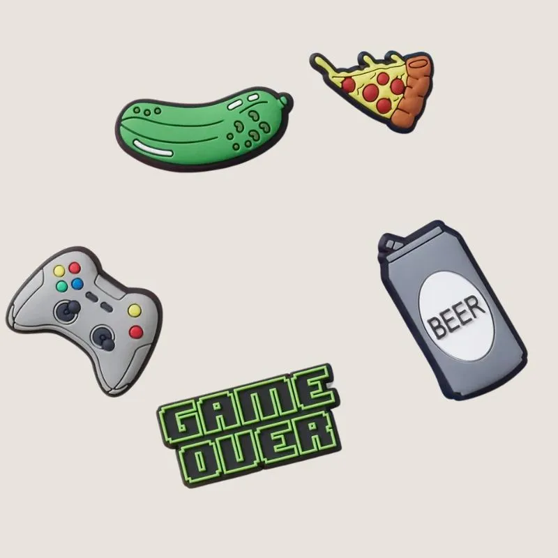 Crocs Good Gaming Mix 5er-Pack Jibbitz Charms Schuhe_Crocs