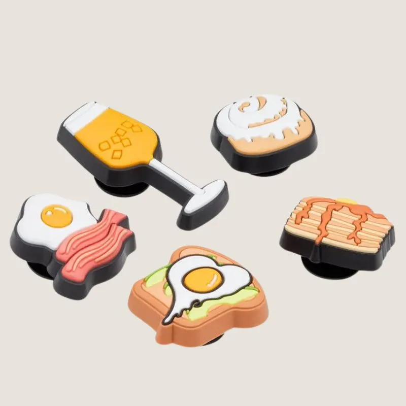 Crocs Lets Go Brunch 5er-Pack Jibbitz Charms Schuhe_Crocs