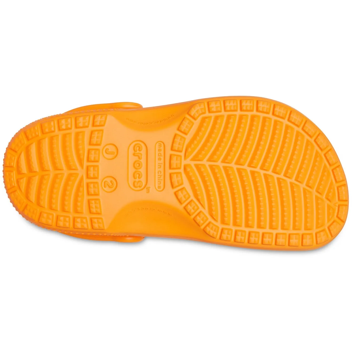 Crocs Orange Zing Classic Clog Crocs