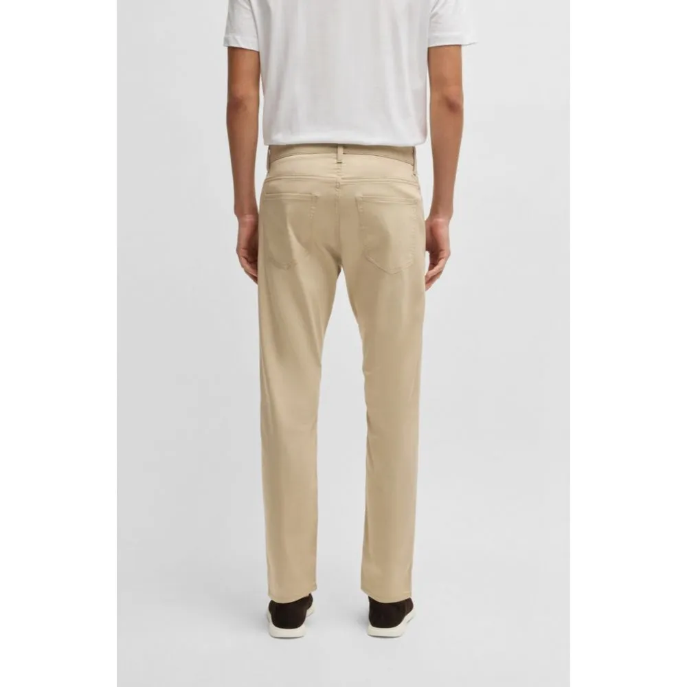 Delaware Slim-Fit-Hose in Stretch-Satin