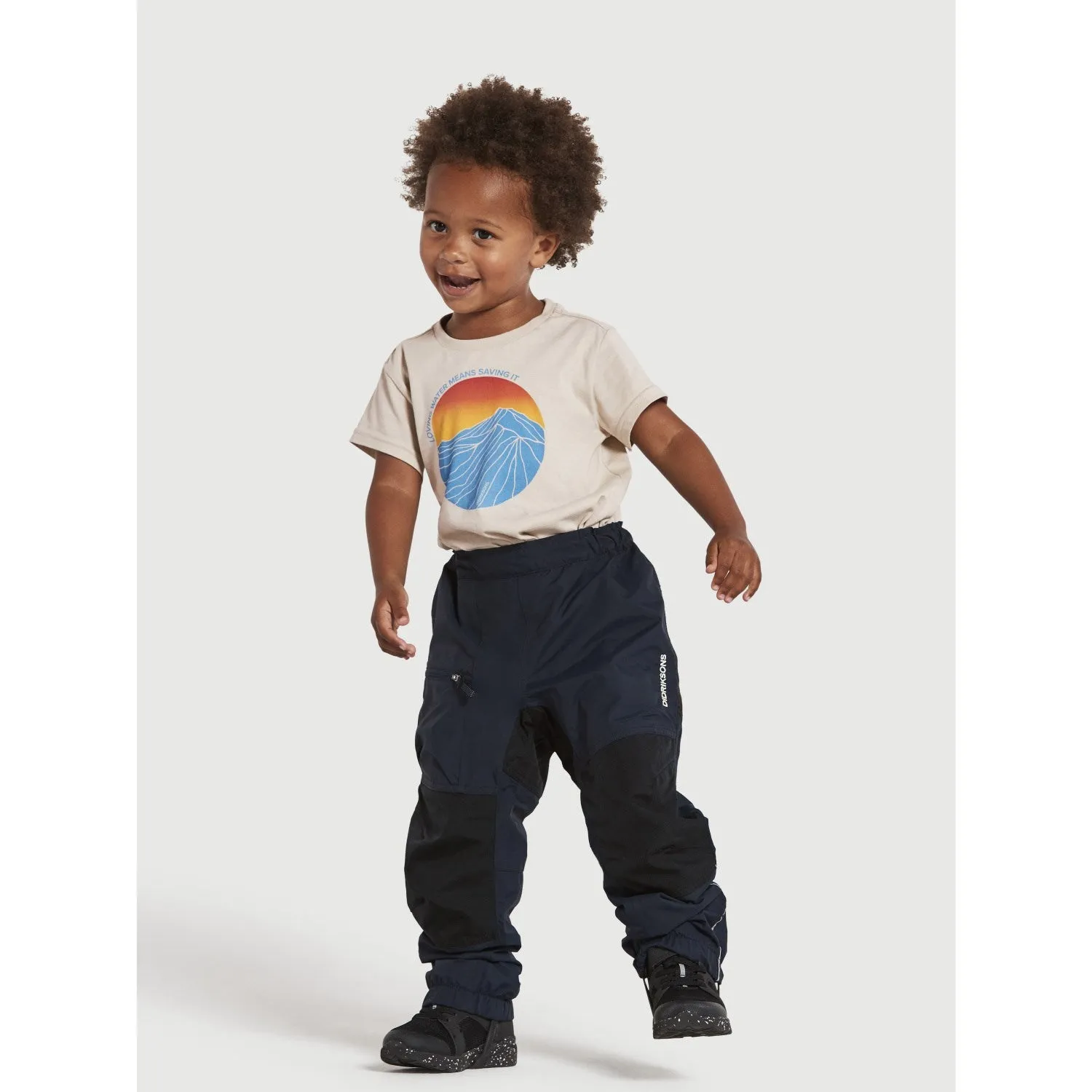 Didriksons Navy Dusk Kinderhose Didriksons