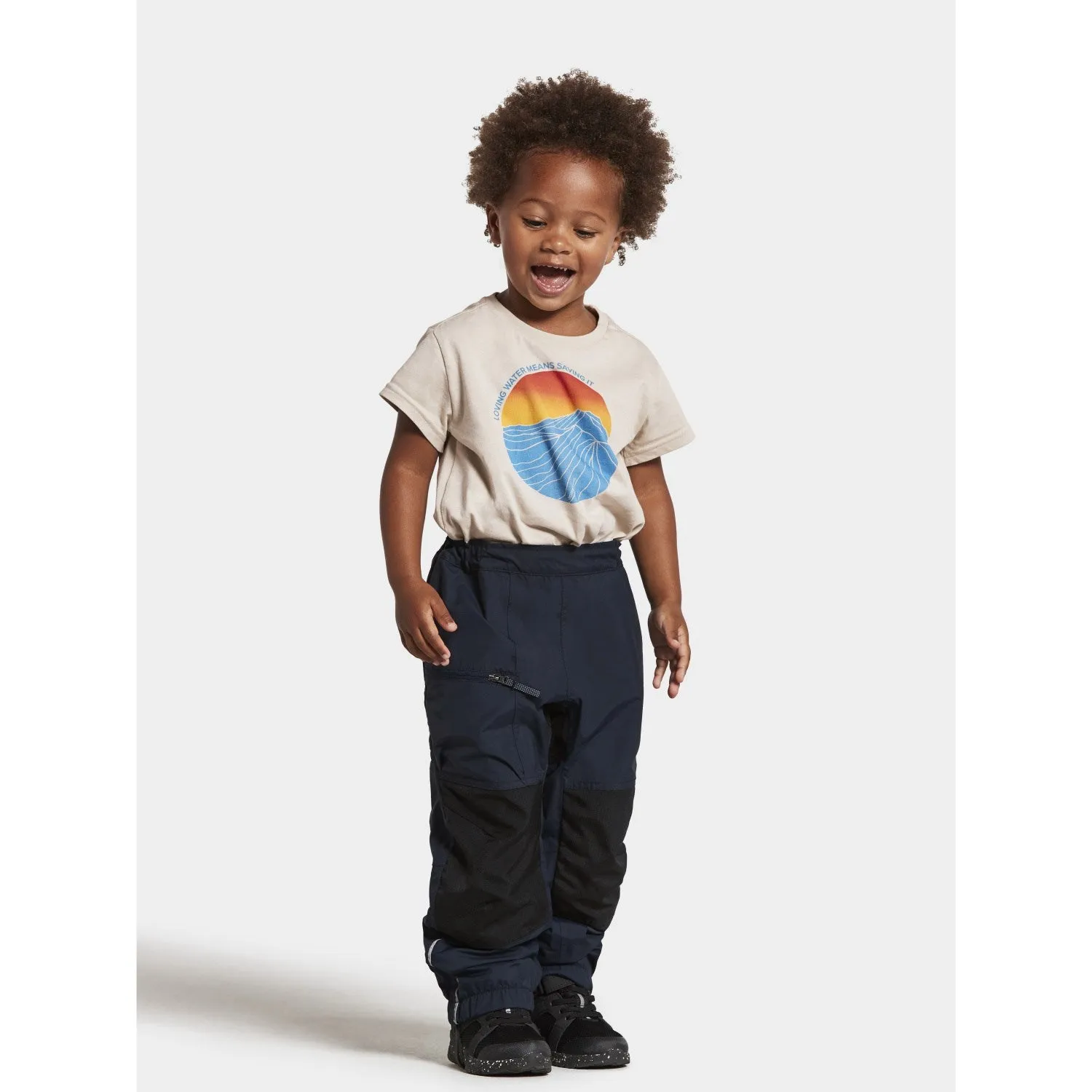 Didriksons Navy Dusk Kinderhose Didriksons