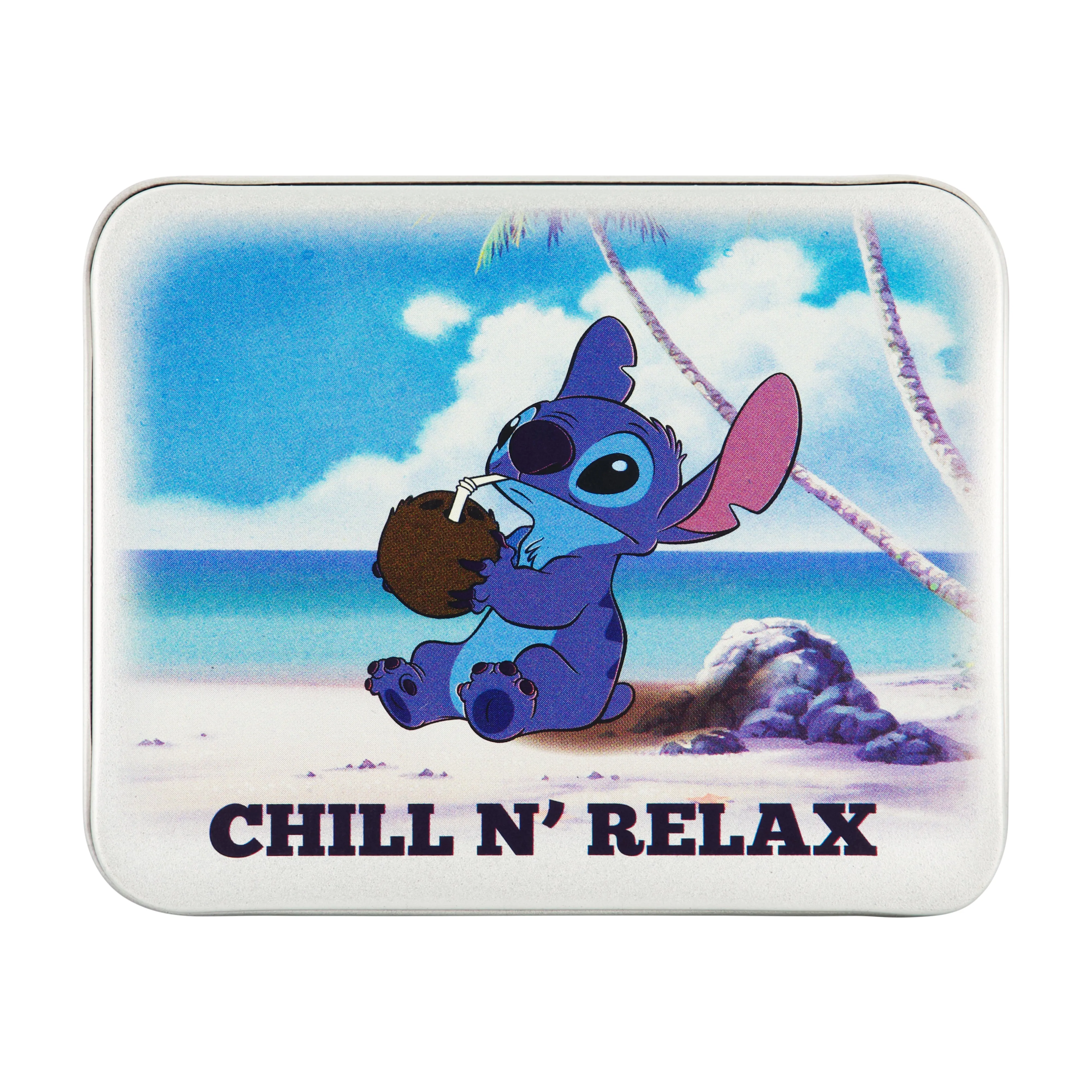 Disney STITCH CHILL N RELAX PRINT Brieftasche mit zwei Fächern, schlanke Brieftasche mit dekorativer Dose für Männer und Frauen ecco Schuhe