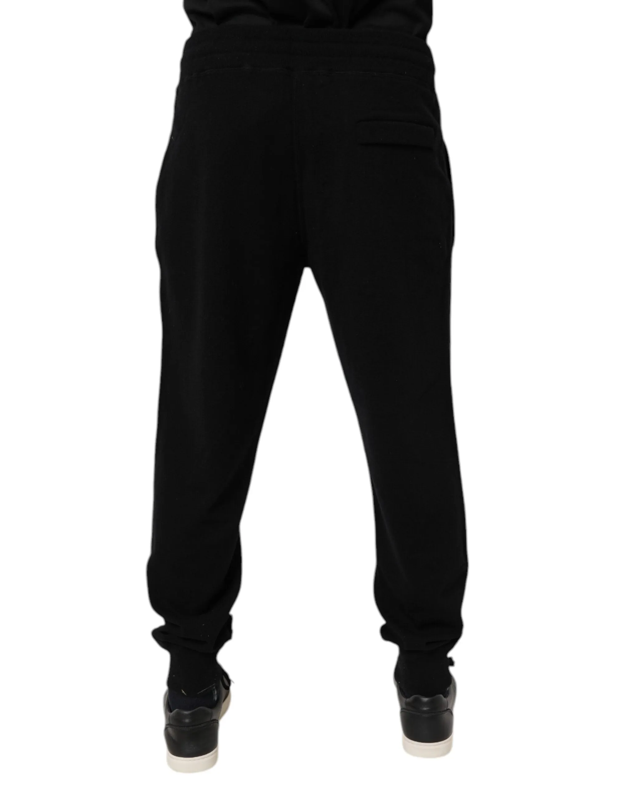 Dolce & Gabbana Kaschmir Jogginghose mit mittlerer Taillen-Männerhose (Secondhand)