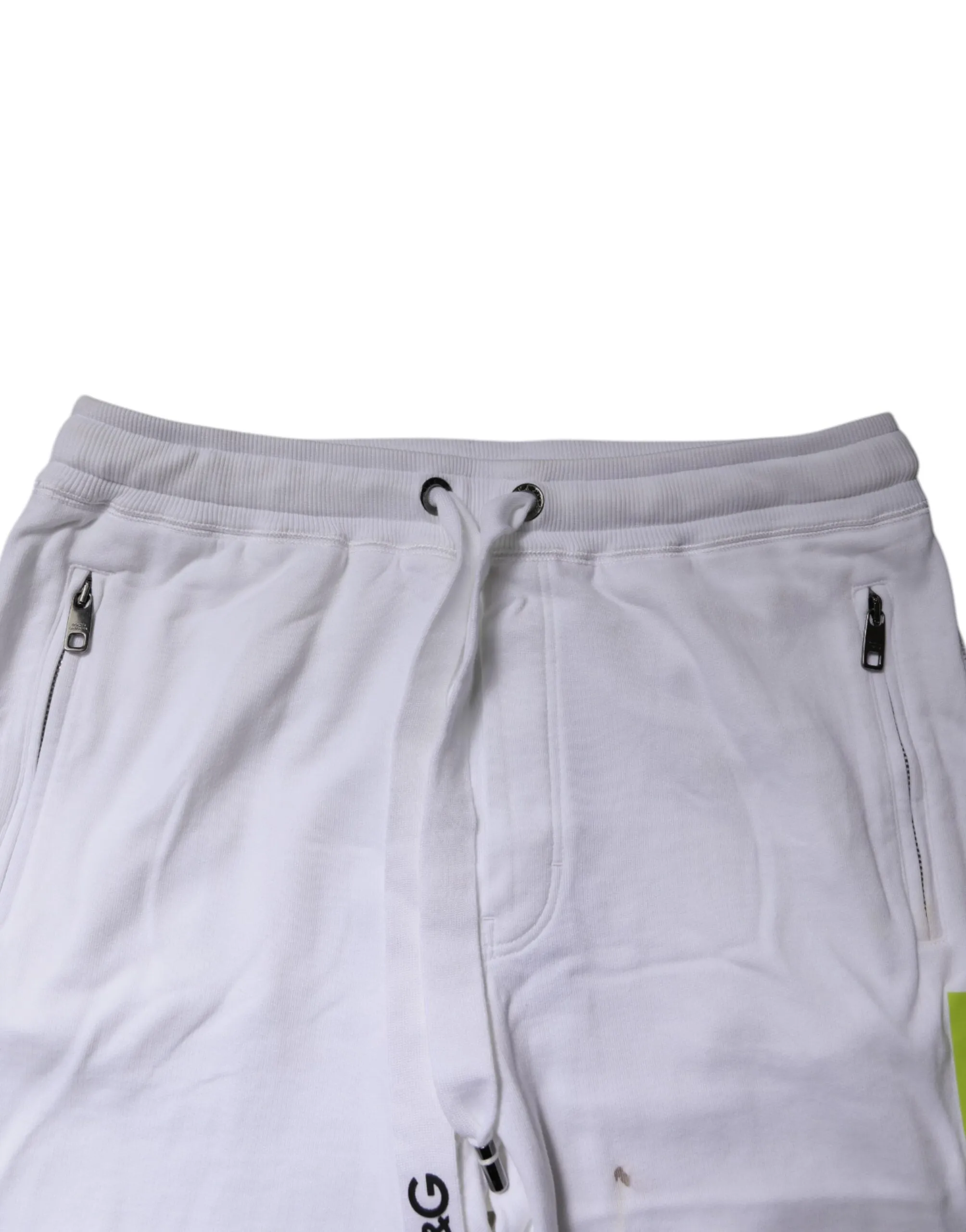Dolce & Gabbana Logo-Band Jogger Baumwoll-Sweatpants Herren (Vorgetragen)