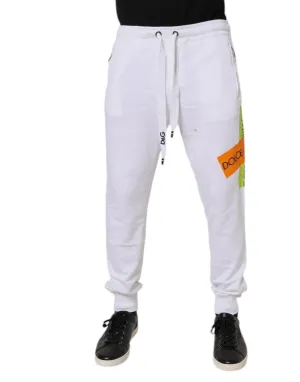 Dolce & Gabbana Logo-Band Jogger Baumwoll-Sweatpants Herren (Vorgetragen)
