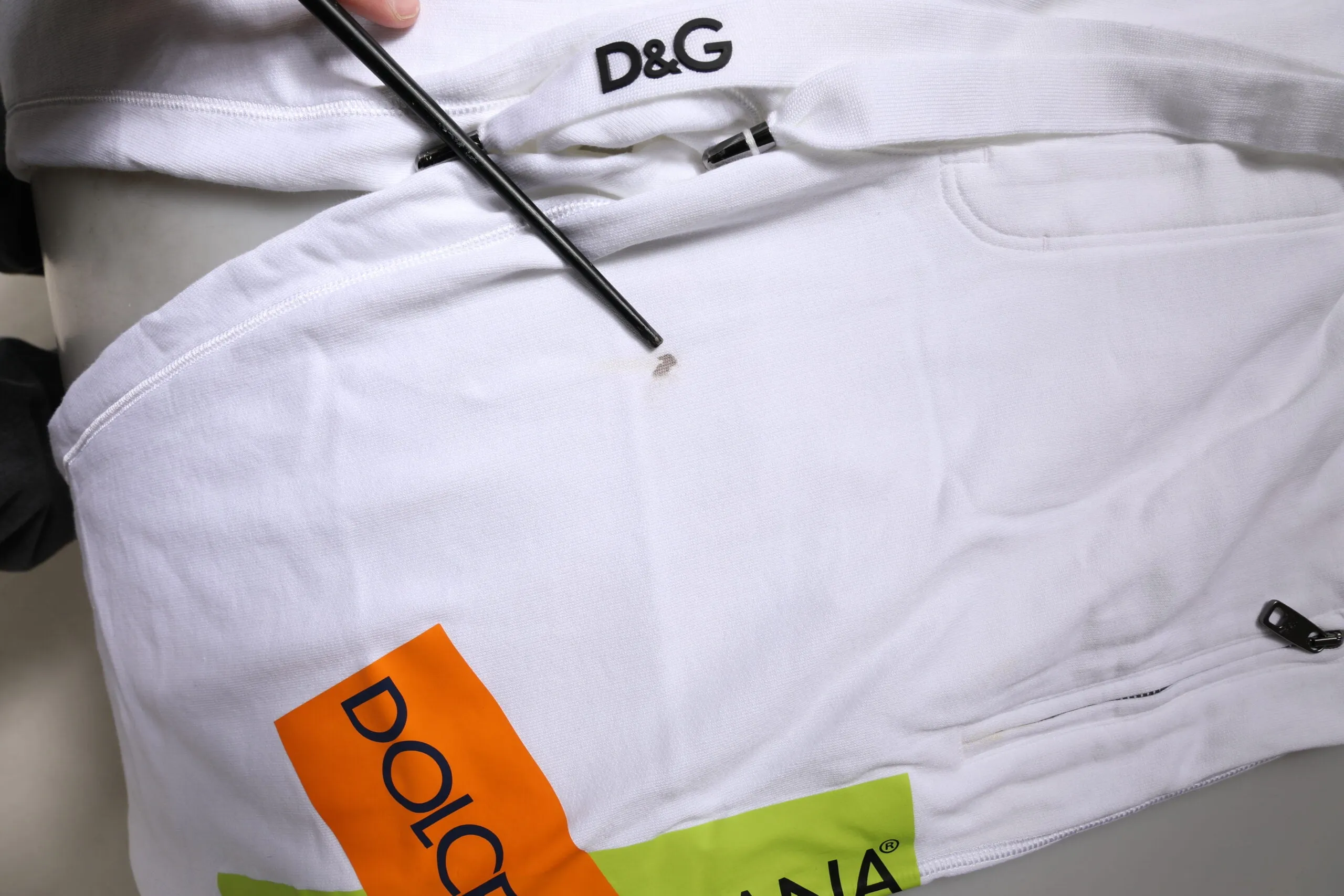 Dolce & Gabbana Logo-Band Jogger Baumwoll-Sweatpants Herren (Vorgetragen)