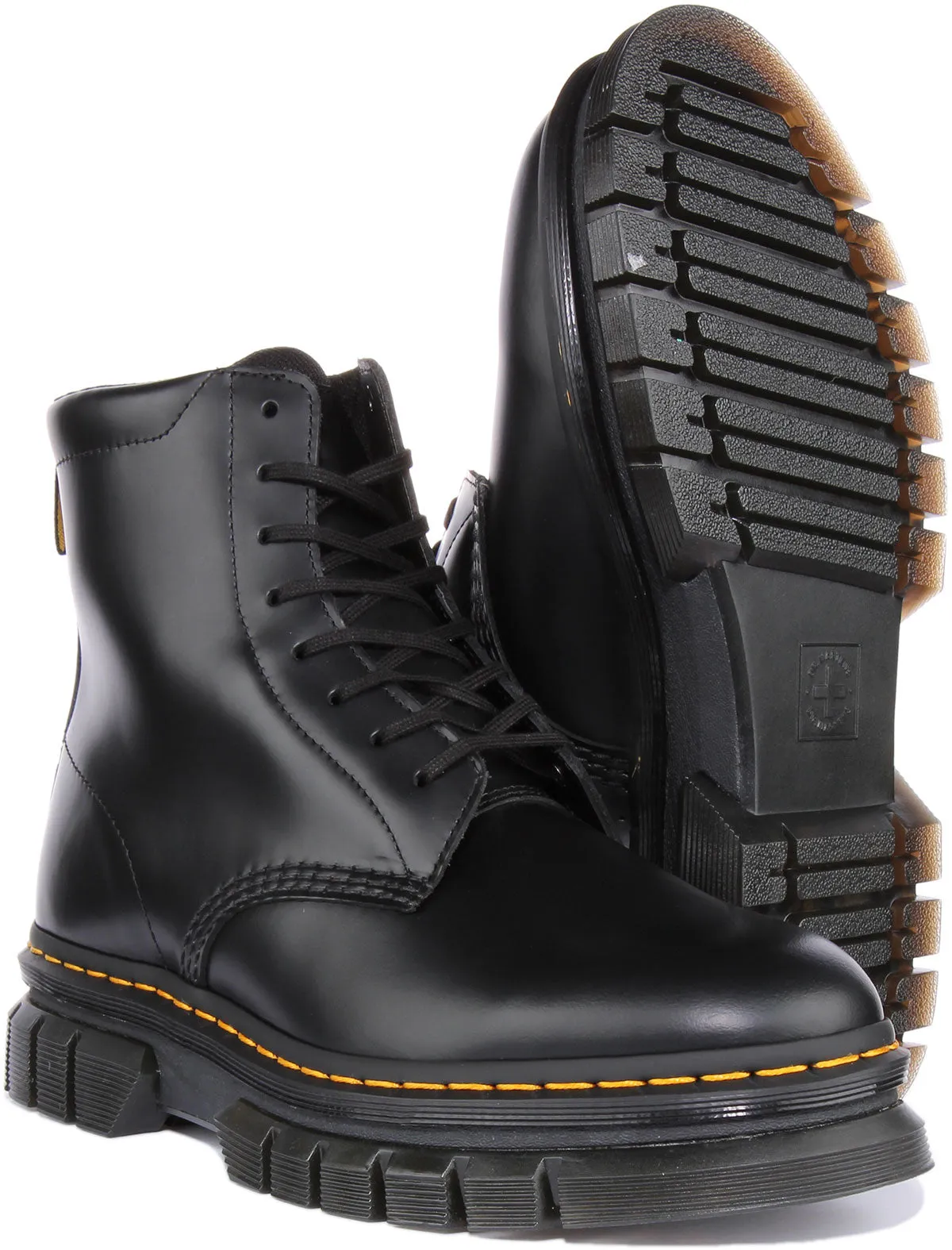 Dr. Martens Rikard 8-Loch-Stiefel in Schwarz für Herren von Dr. Martens