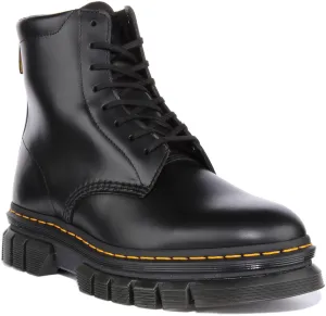 Dr. Martens Rikard 8-Loch-Stiefel in Schwarz für Herren von Dr. Martens