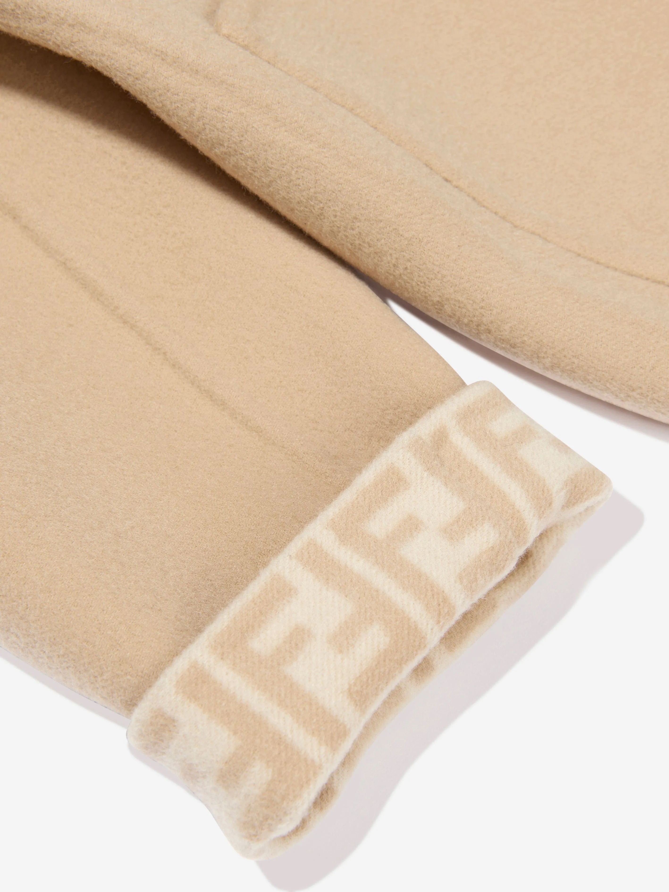 Fendi Girls Logo-Print-Mantel