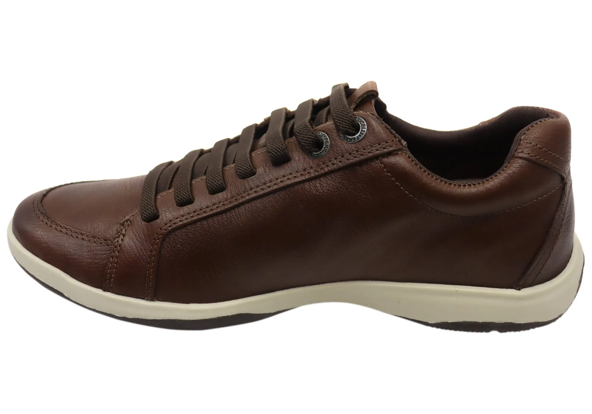 Ferricelli Cortes Herren Brasilianische Bequemlichkeit Leder Slip-On Freizeitschuhe Ferricelli Schuhe