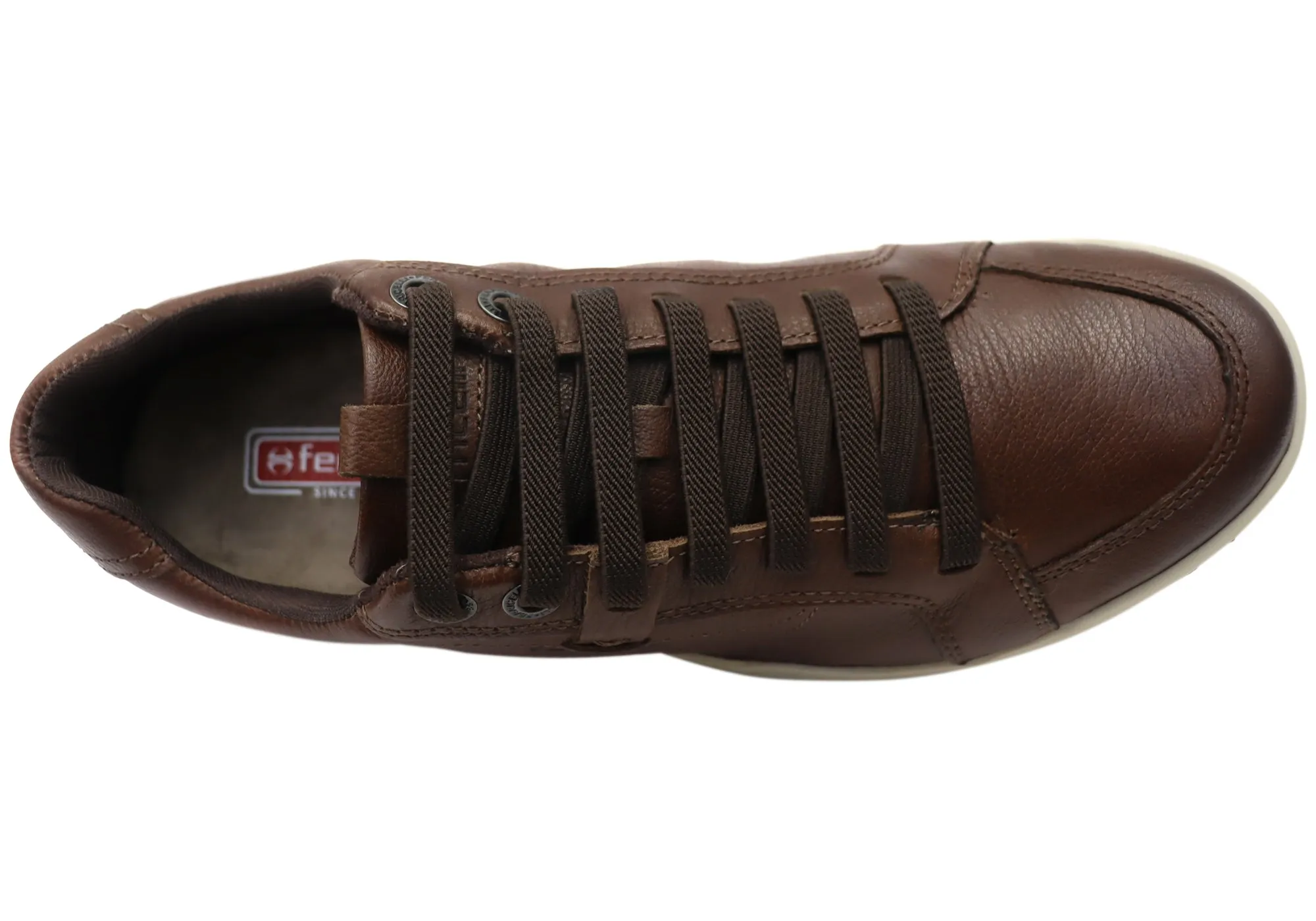 Ferricelli Cortes Herren Brasilianische Bequemlichkeit Leder Slip-On Freizeitschuhe Ferricelli Schuhe