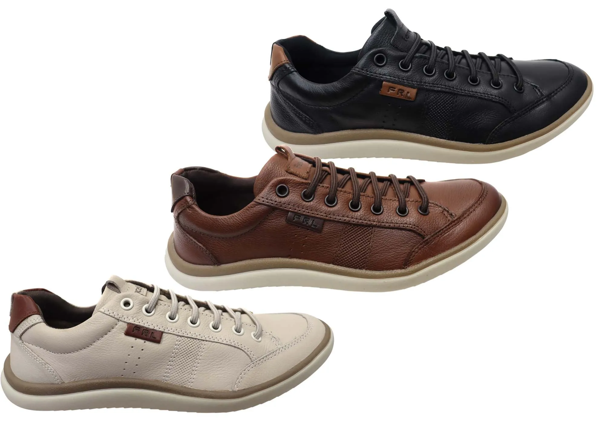 Ferricelli Richard Herren Brasilianische Bequemlichkeit Leder Slip-On Freizeitschuhe Ferricelli Schuhe