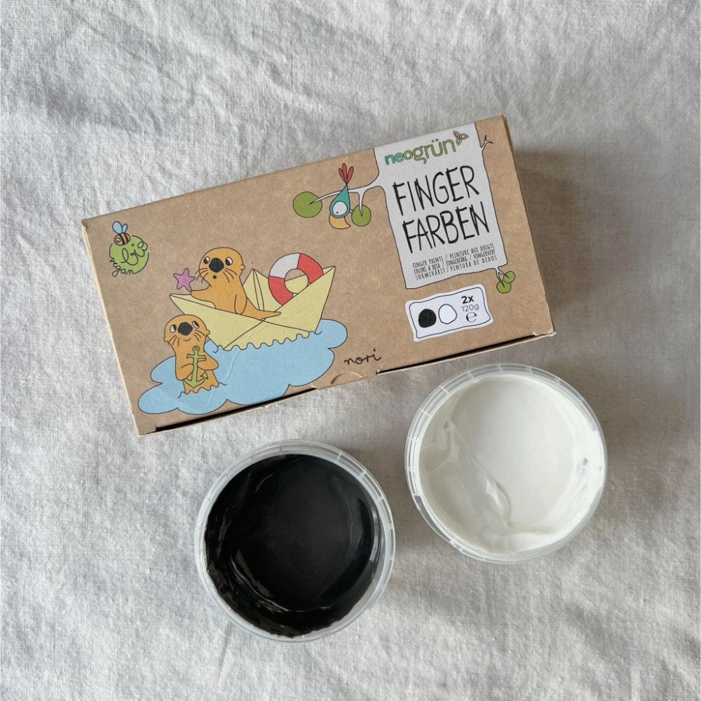 Fingerfarben-Set - Natürliche Zutaten