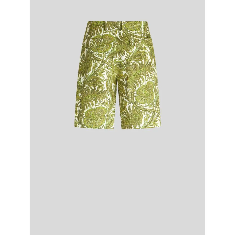 BLATTMUSTER BERMUDAHOSEN
